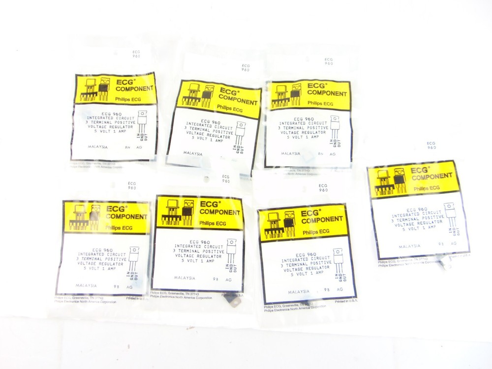 Philips ECG Component ECG960 Lot Of 7