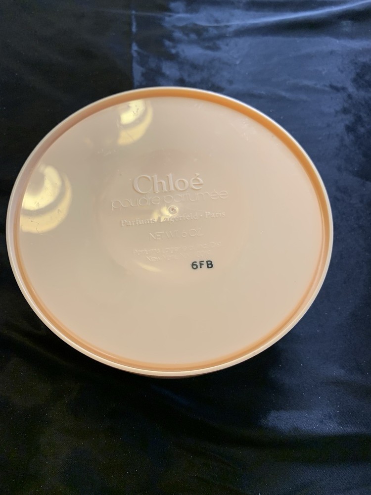 Vintage Chloe Dusting Powder Lily Container