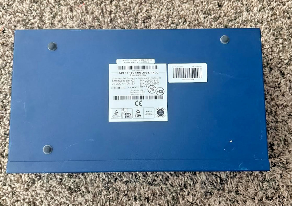 ADEPT SmartController CX 20000-310 Rev J plus Accessories