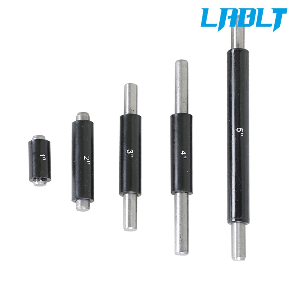 LABLT Precision Outside Micrometer Set 0-6" 0.0001" Carbide Standards 6Pcs Set