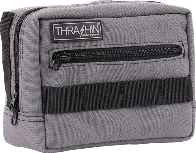 Thrashin Supply Co. Handlebar Bag Gray