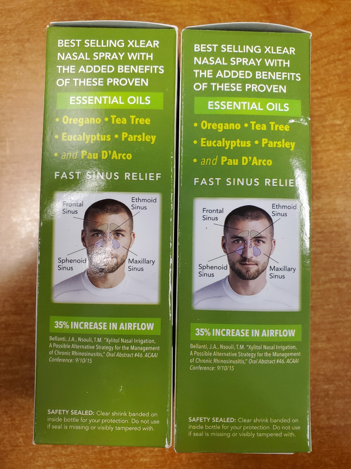 2 Pack: Xlear Rescue Nasal Spray w/ Xylitol All-Natural 1.5 oz. (Exp 5/25) F