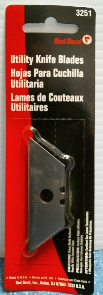 Red Devil Utility Knife Blades 5 pk.  (3251)  FS