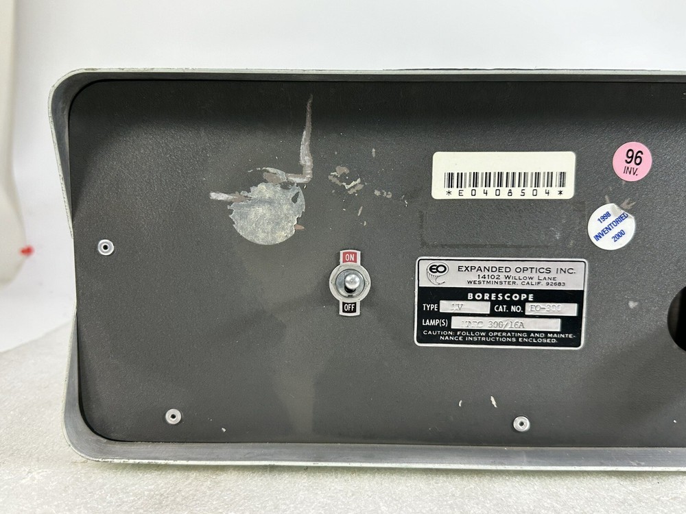 Expanded Optics EO-300 MV High Intensity Illuminator ~ No Power Cord/UNTESTED