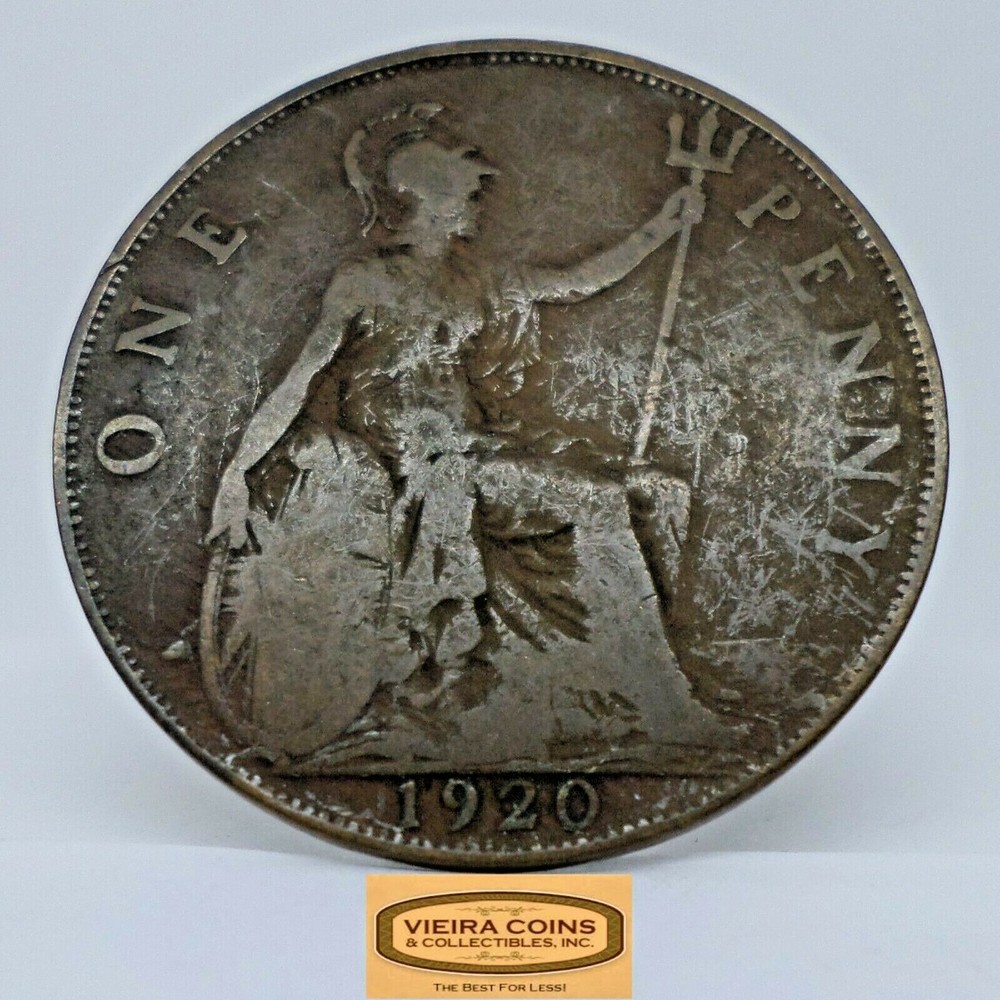 1920 Great Britain One Penny  - #C20948NQ
