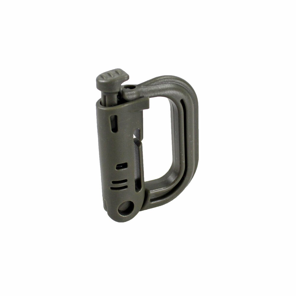 10pcs Tactical Backpack D-Ring Attachment Clips for Molle Buckle Bag Quick Lock