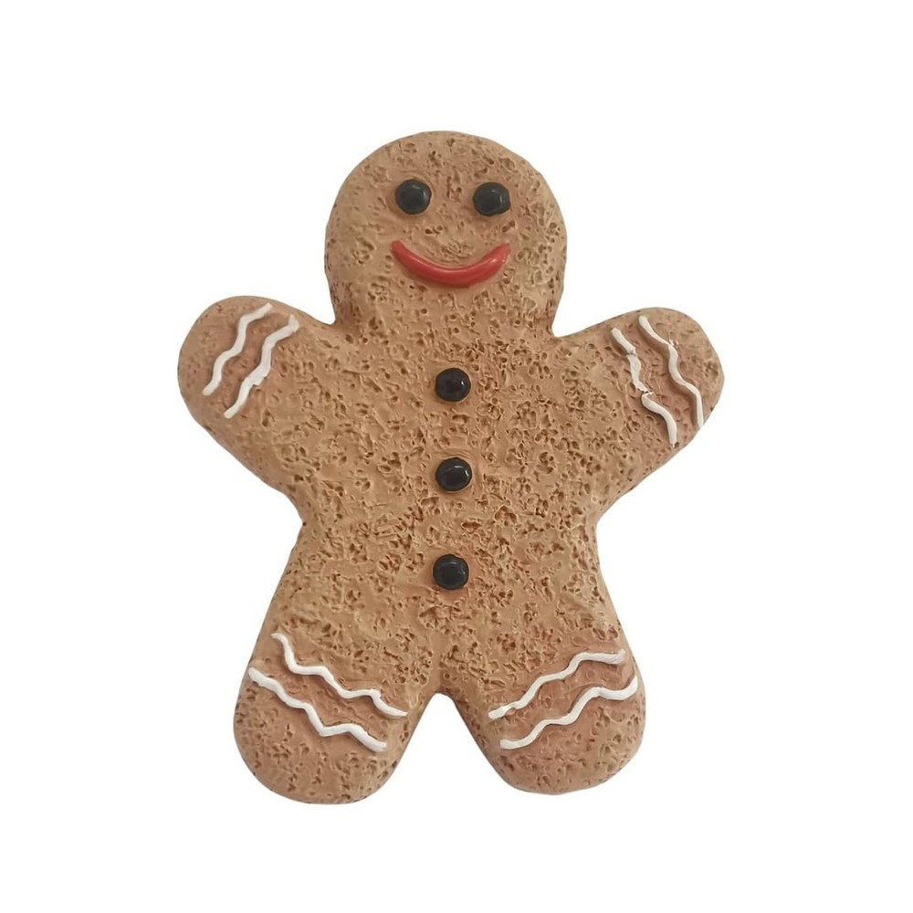 Gingerbread Men Drawer Pulls Cabinet Knobs Hand Painted Resin Dressing Table ...