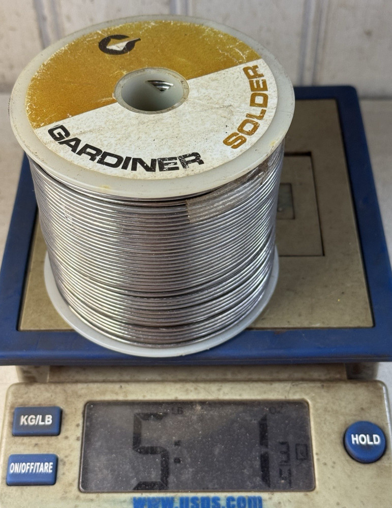 GARDINER Solder 5 Lbs