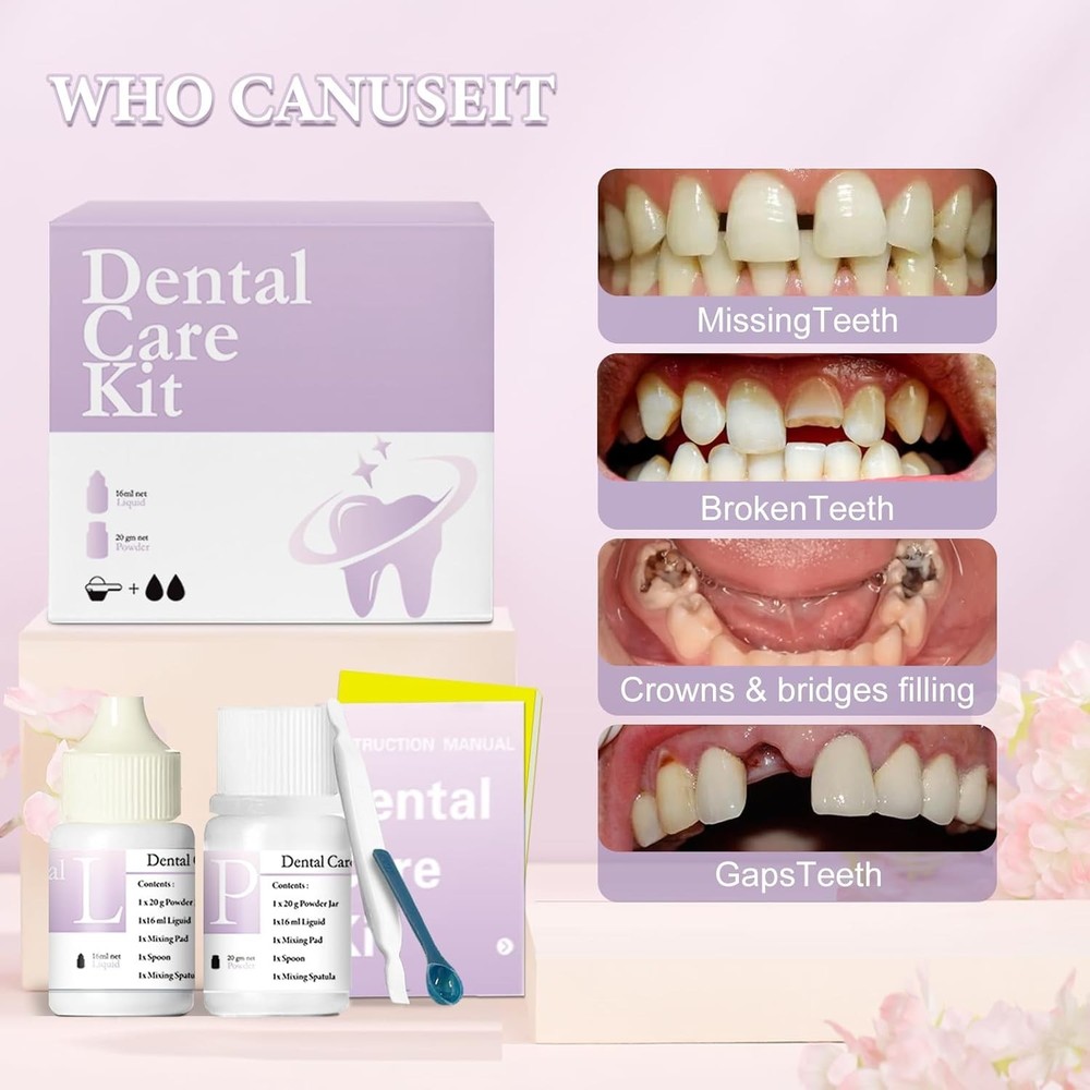 Zinc Oxide Eugenol Tooth Filling Solution - All-in-One Kit for Quick Fixes