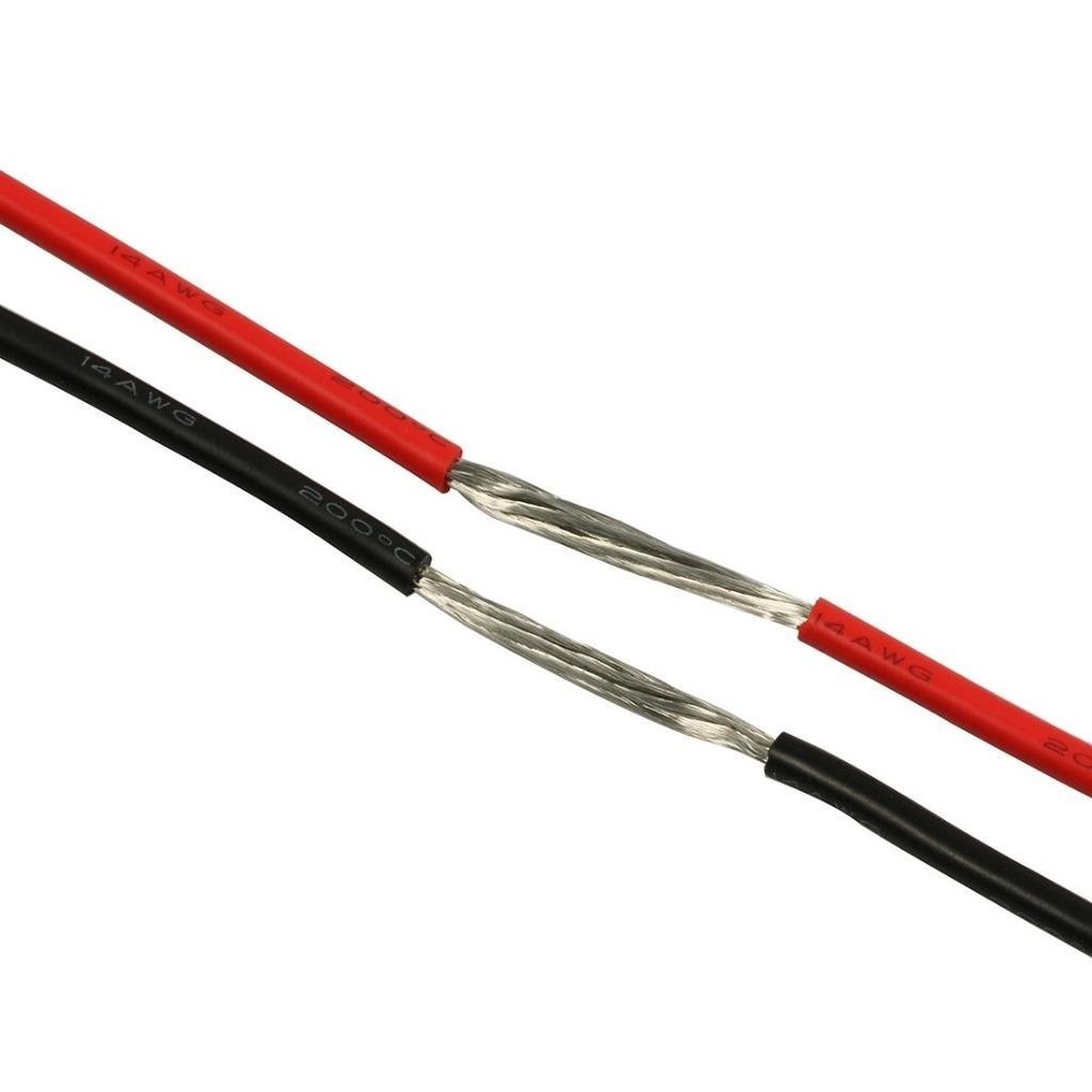 High-Temperature Resistant 14 AWG Silicone Wire - 6ft Stranded Copper Perfection