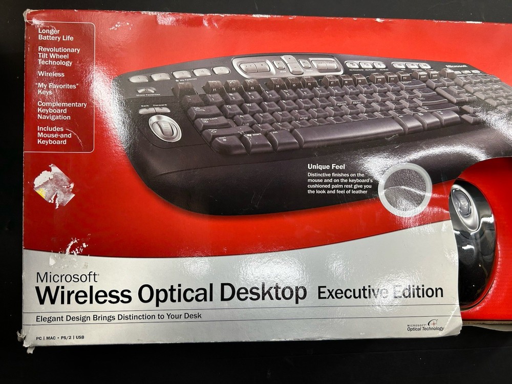 Microsoft Wireless Desktop Elite Keyboard And Mouse Combo
