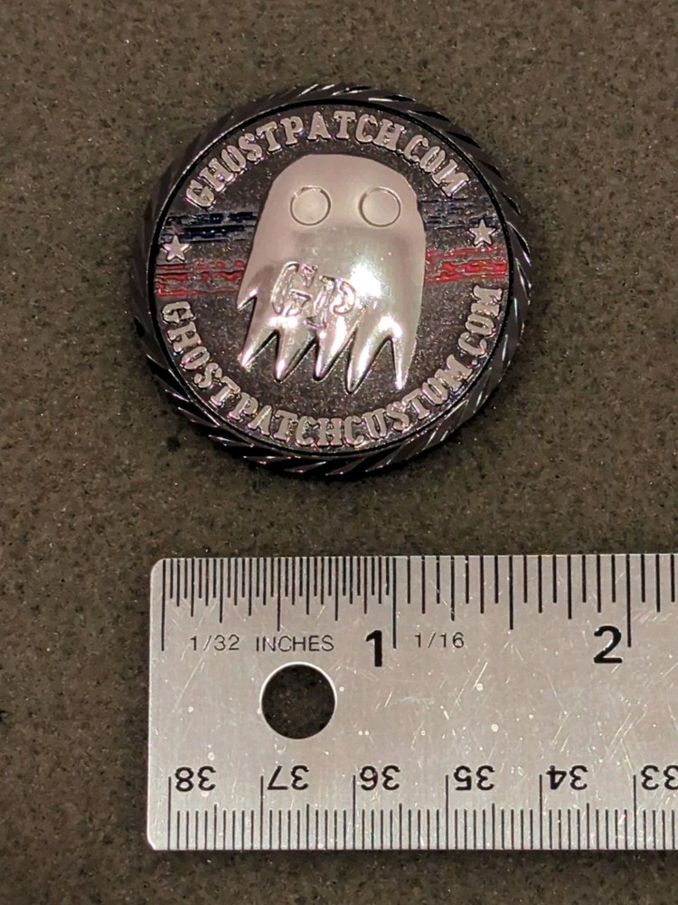 Ghost Patch Challenge Coin SHOT SHOW 2025