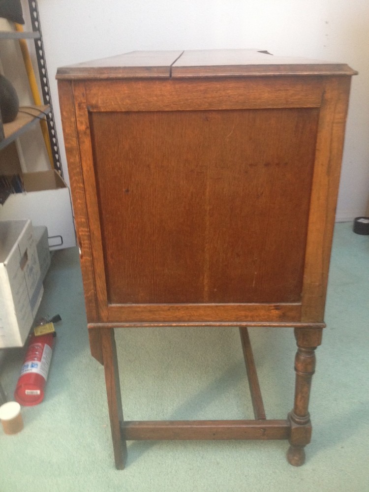 1920s Tudor style oak server/buffet