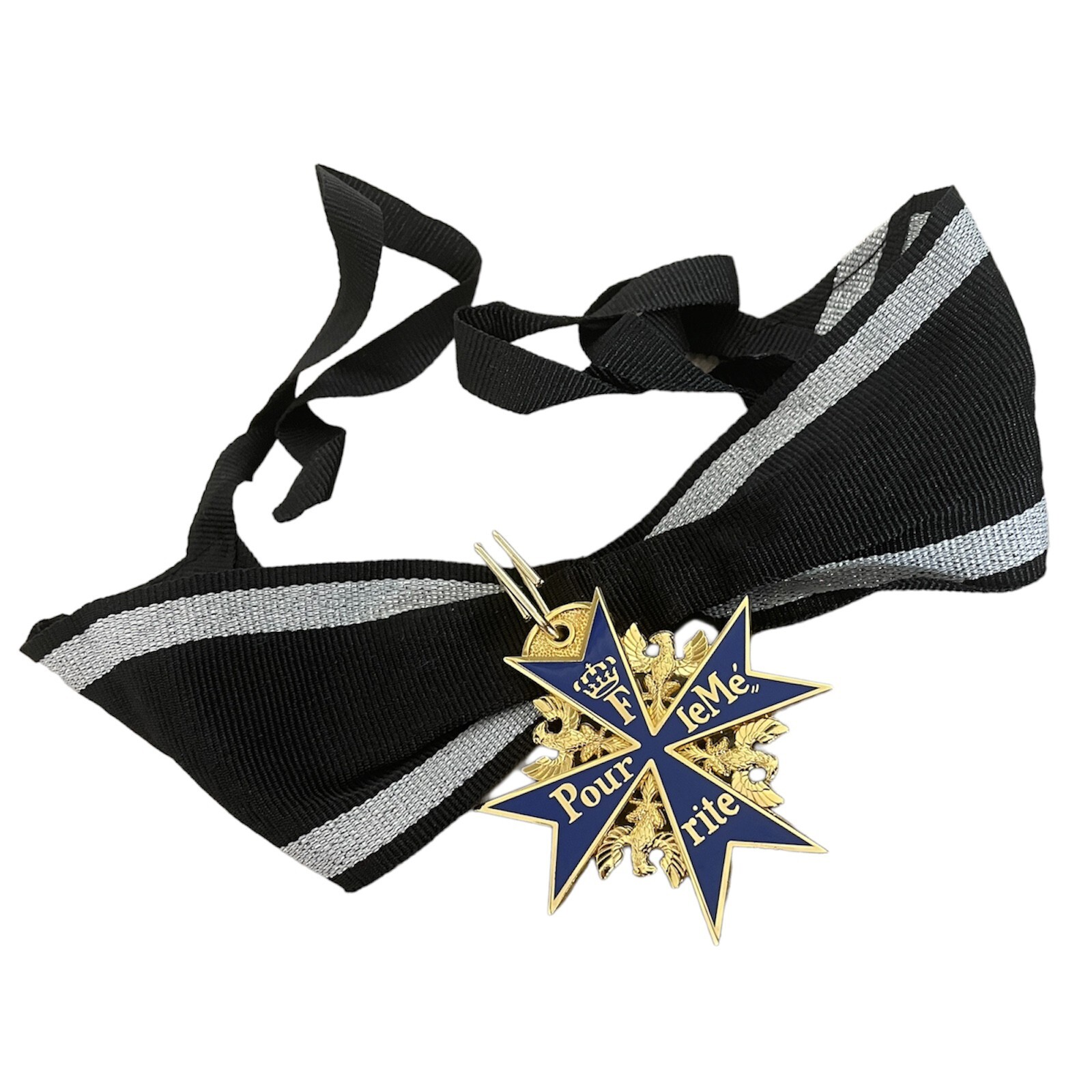 WW1 Repro German Prussian Blue Max Medal Pour Le Merite Military Award