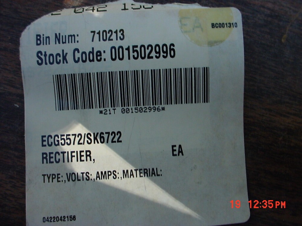 Rectifyer ECG 5572 SK6722