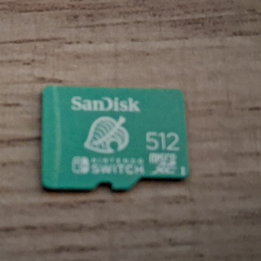 micro sd nintendo switch card