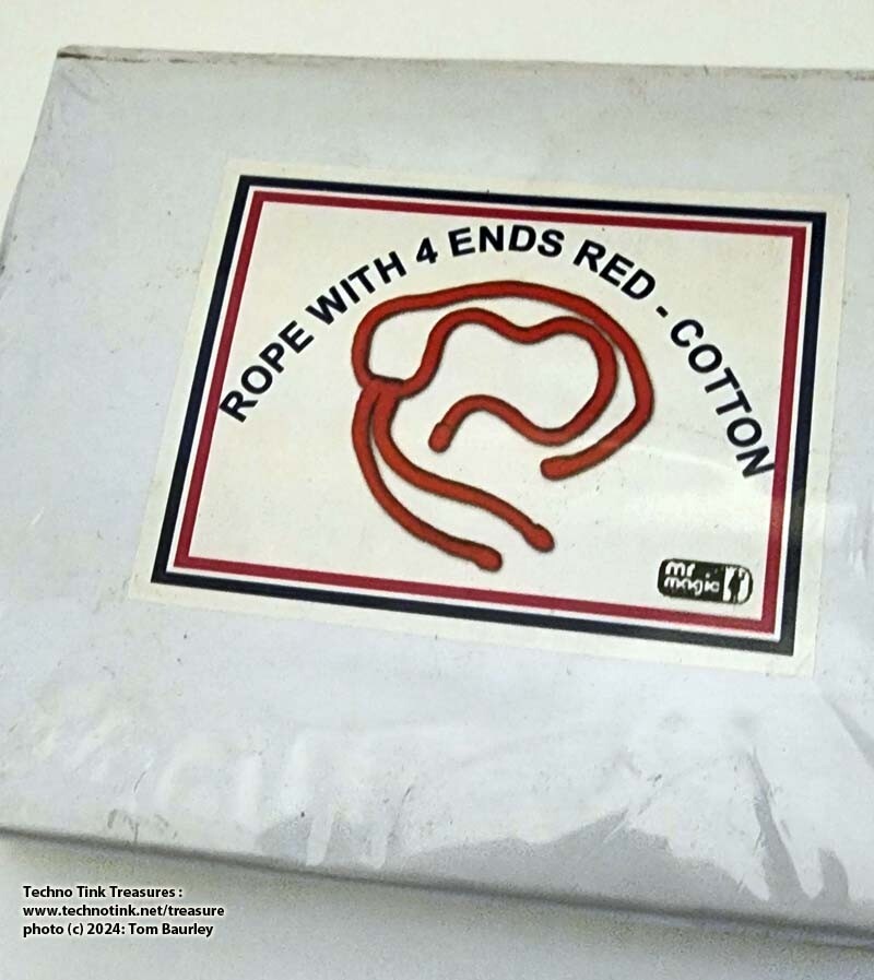 Rope With Four Ends. Magic. Tricks. Rope.