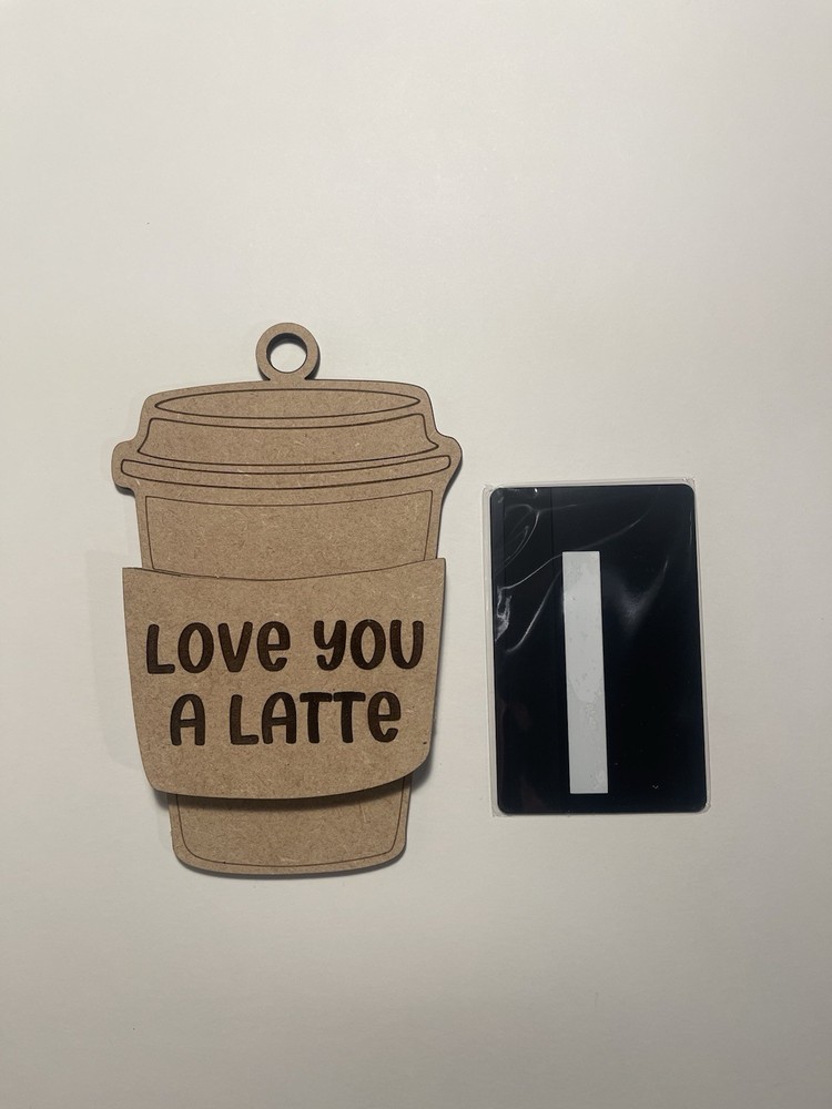 Coffee Theme Gift Card Holder