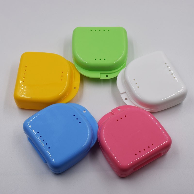 Dental Assorted Orthodontic Retainer Denture Container Teeth Storage Case Box