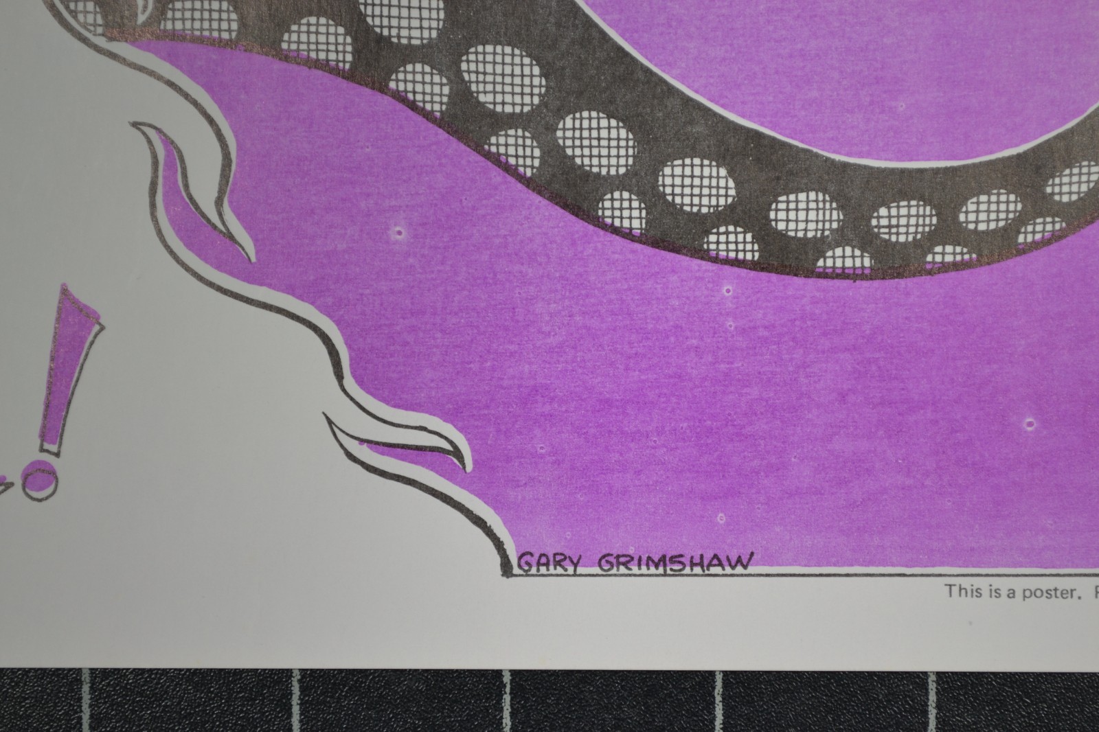 WHITE PANTHER PARTY - GARY GRIMSHAW - STOP THE CIA CONSPIRACY! - FREE JOHN, PUN