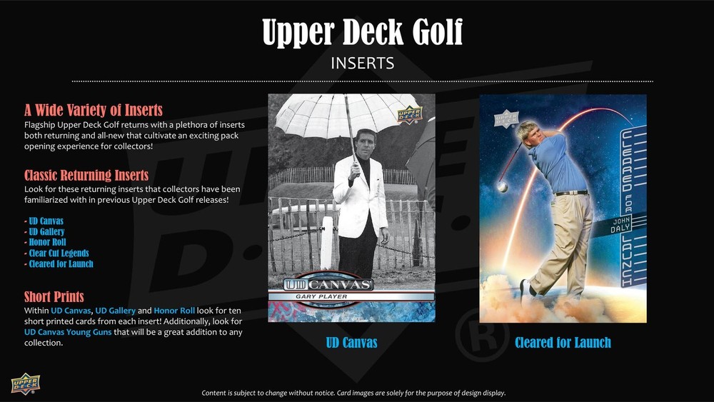 2026 UPPER DECK GOLF HOBBY BOX