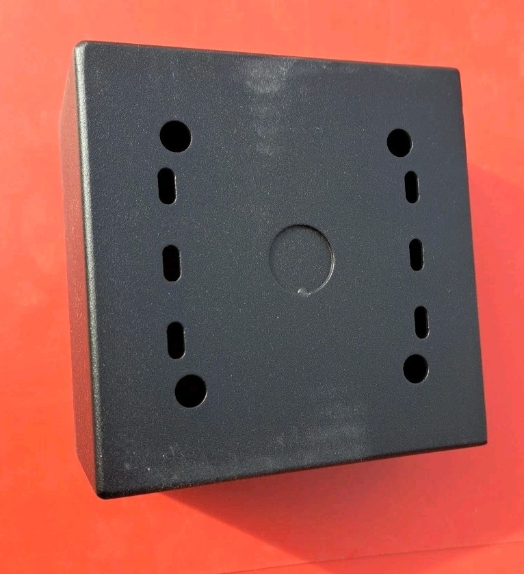 NEW Viking Electronics VE-5x5-PNL Black Surface Box 5x5