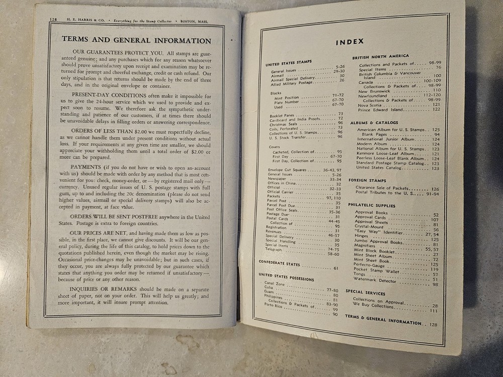 United States Stamps: U. S Possessions & British North America: H. E. Harris...