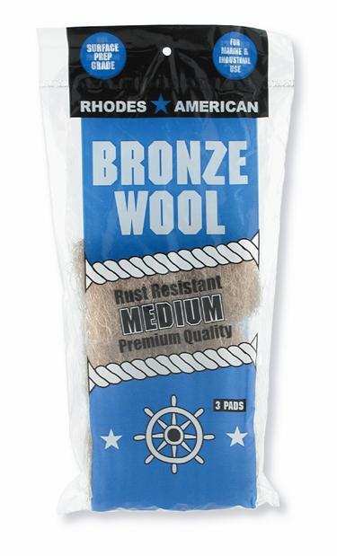 Bronze Wool 3 Pad Pack - Medium