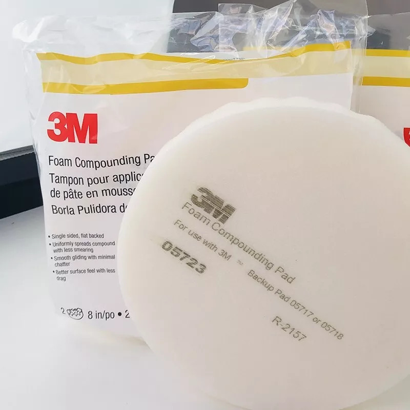 3M 05723 Foam Compounding Buffing Pad Perfect-It 8 inch (2 Pads/Pack)