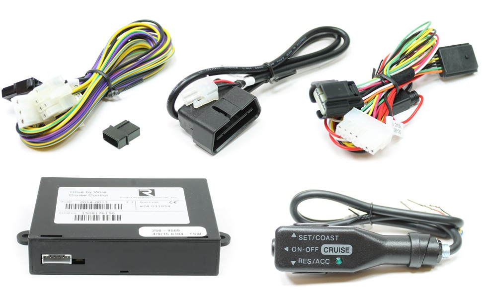 ROSTRA COMPLETE CRUISE CONTROL SYSTEM (KIT) for 2020+ FORD TRANSIT FULL-SIZE VAN