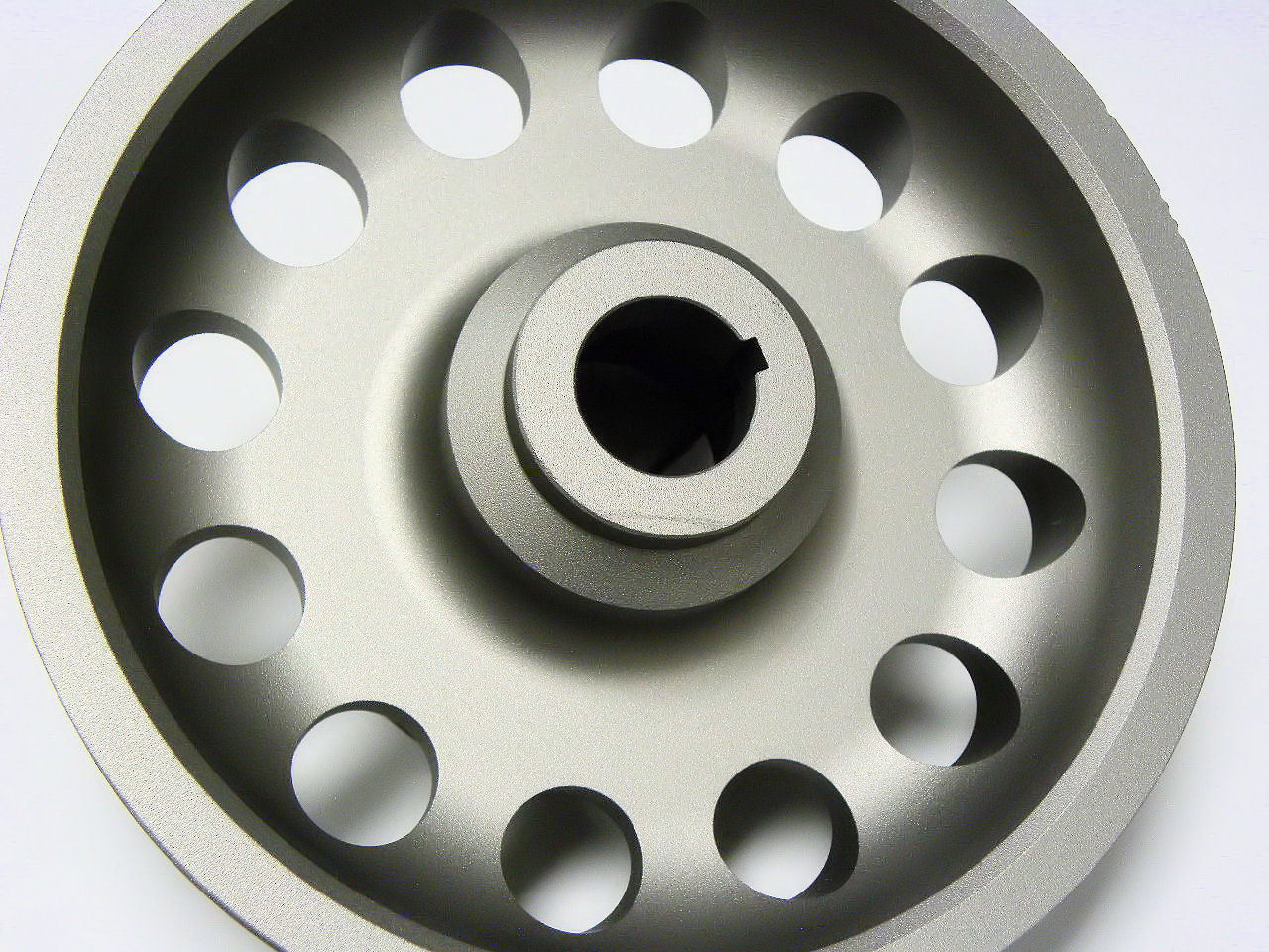 VMS Racing Light Weight Aluminum Crankshaft Pulley OEM Size 96-00 Civic SOHC D16