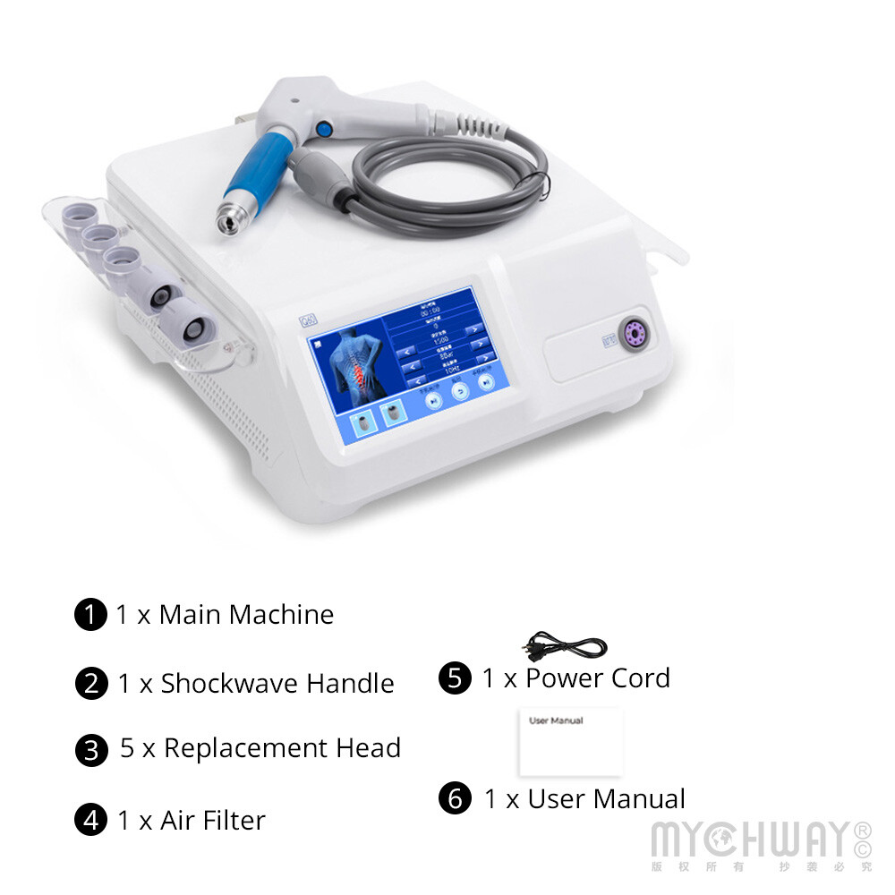 Kalecope Pneumatic ED Shockwave Therapy Machine Muscle Joint Pain Relief Massage