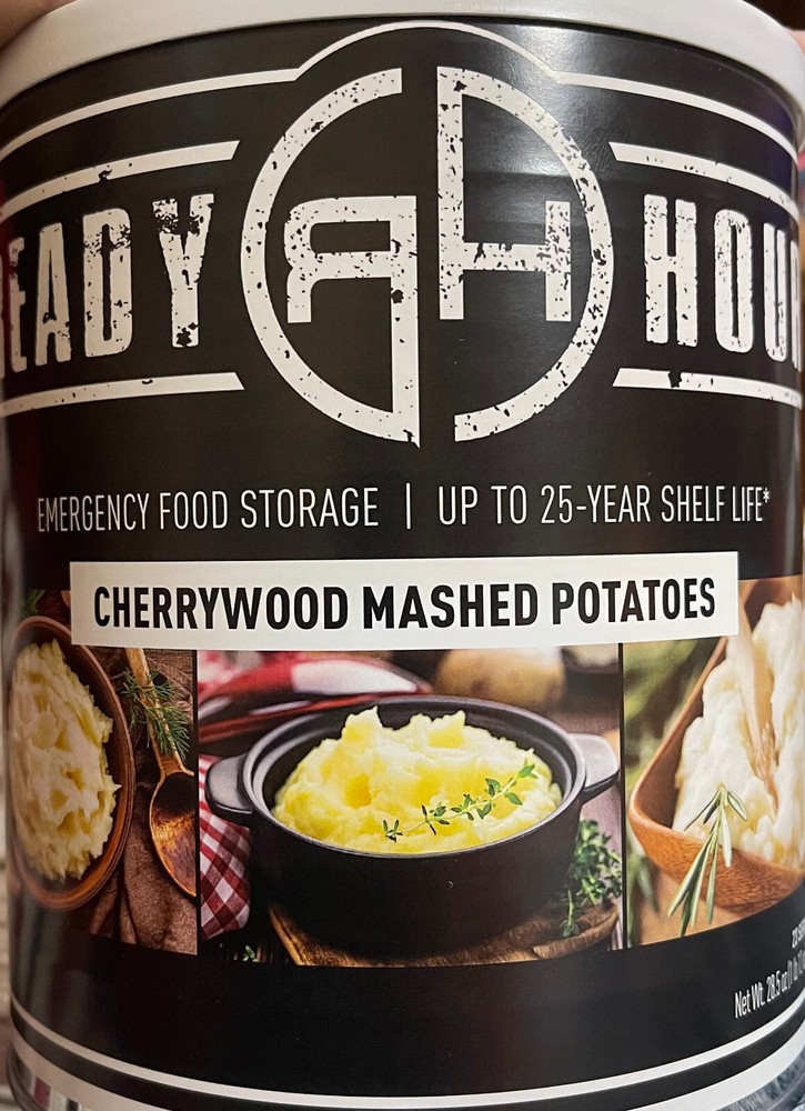 6 Pack Essentials Mashed Potatoes Large #10 Cans Emergency Long Term 25 Years