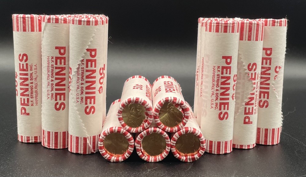 2023 P Uncirculated Lincoln Cent Rolls