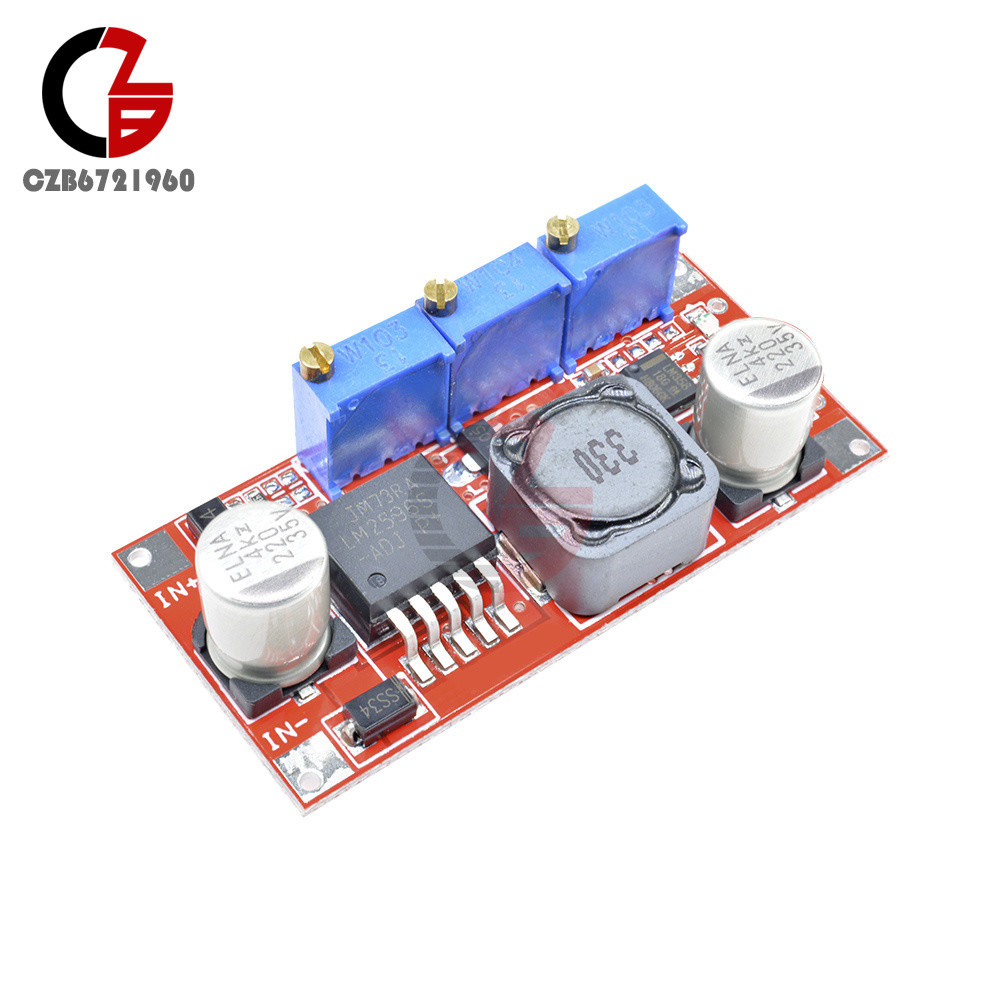 New LM2596 LED Driver DC-DC Step-down Adjustable CC/CV Power Supply Module