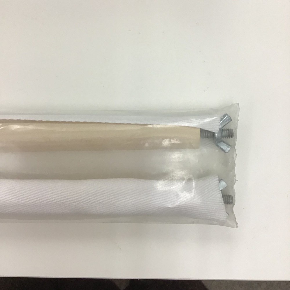 Needlework System 4 Two Roller Bars Scroll rods 36” 3/4" diameter