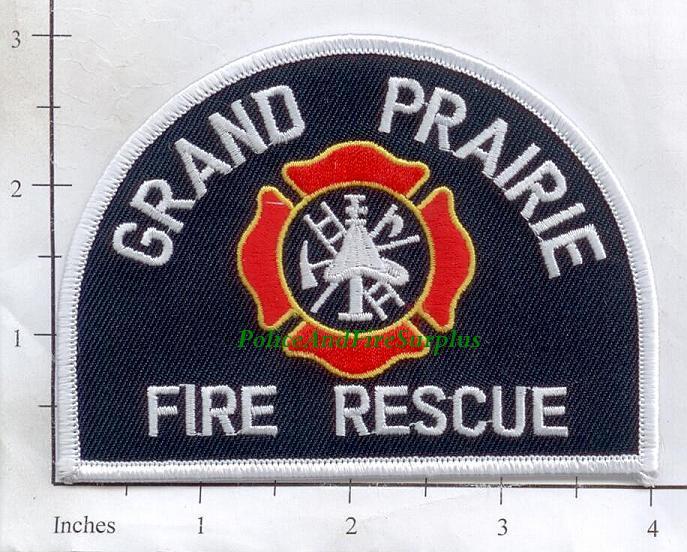 Texas - Grand Prairie TX Fire Rescue Fire Dept Patch