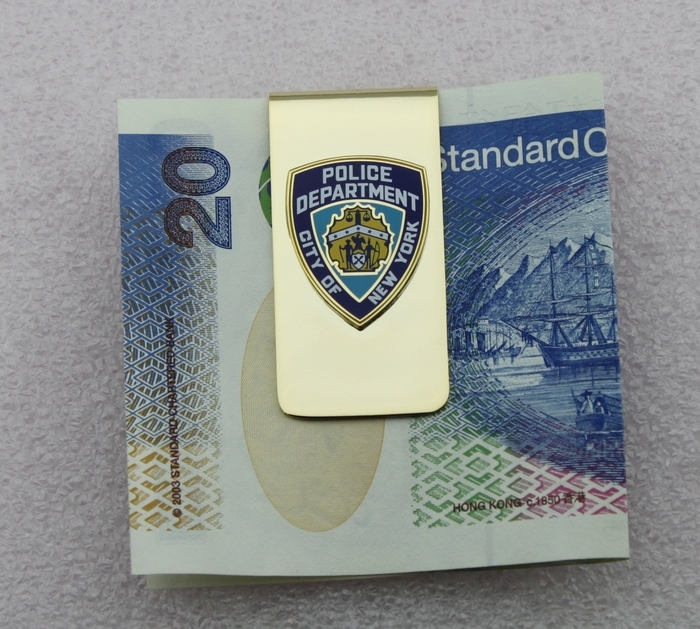 US NYPD SIGN MONEY CLIP