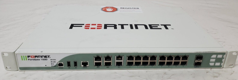 Fortinet FortiGate 100D Security Appliance Enterprise Firewall