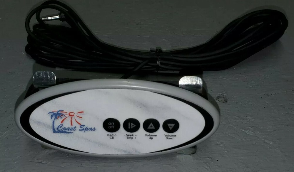 hot tub Coast Spas TSC-41 4 Button control panel NOS