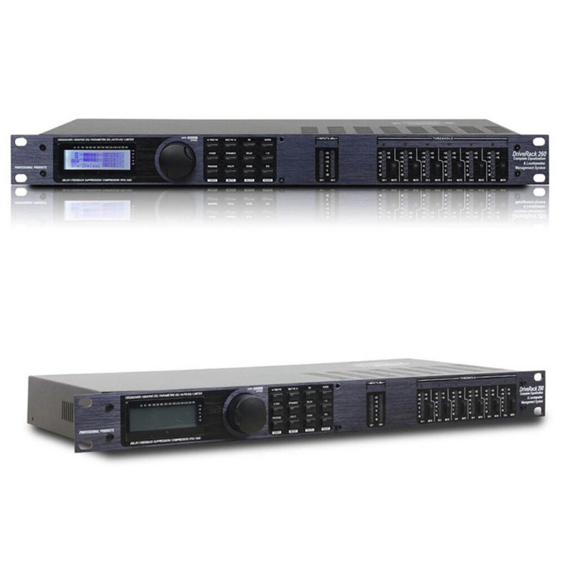 Drive Rack 260 Loudspeaker Management System Audio Processor 2 Input 6 Output