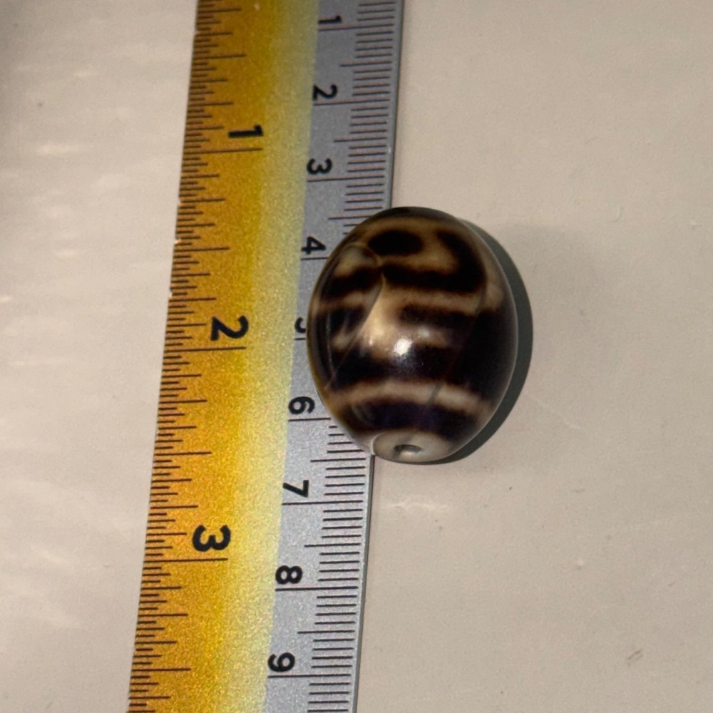 Ancient Tibetan Agate Large DZI prayer Bead