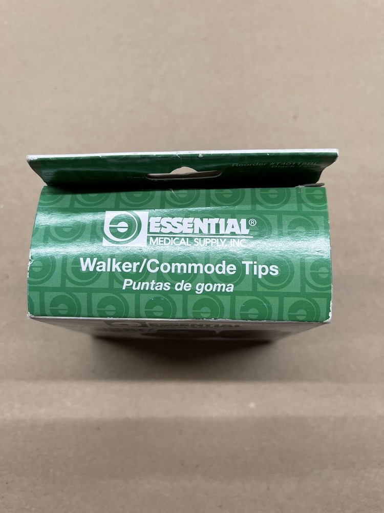 Walker/commode tips fits 1 1/8” Shaft NIB