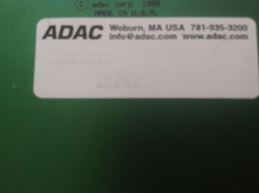 ADAC 5508 RTD Board