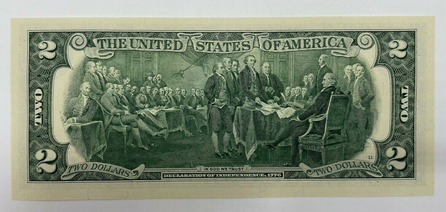 *Lot of TEN (10) 2017A CRISP $2.00 Two Bills Uncirculated Sequential Notes