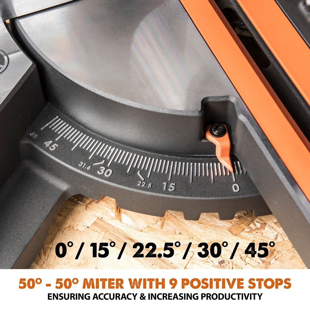 Evolution R255SMS+: Single Bevel Sliding Miter Saw With 10 in. Multi-Material Cu