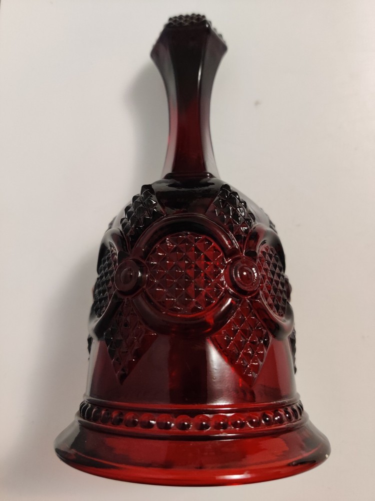 Avon Ruby Cape Cod Glassware 1876 Bell 6 - 6 1/8"