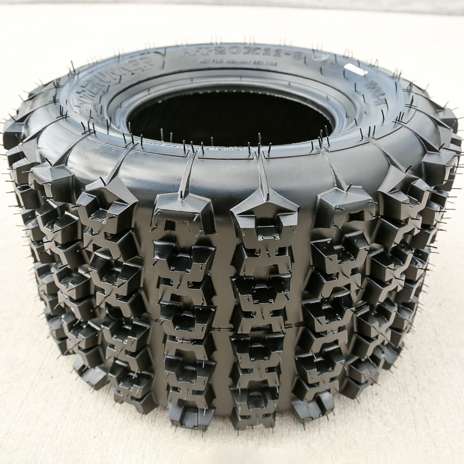 2 Forerunner Eos-H Rear 20x11.00-9 20x11-9 43F 6 Ply AT A/T ATV UTV Tires
