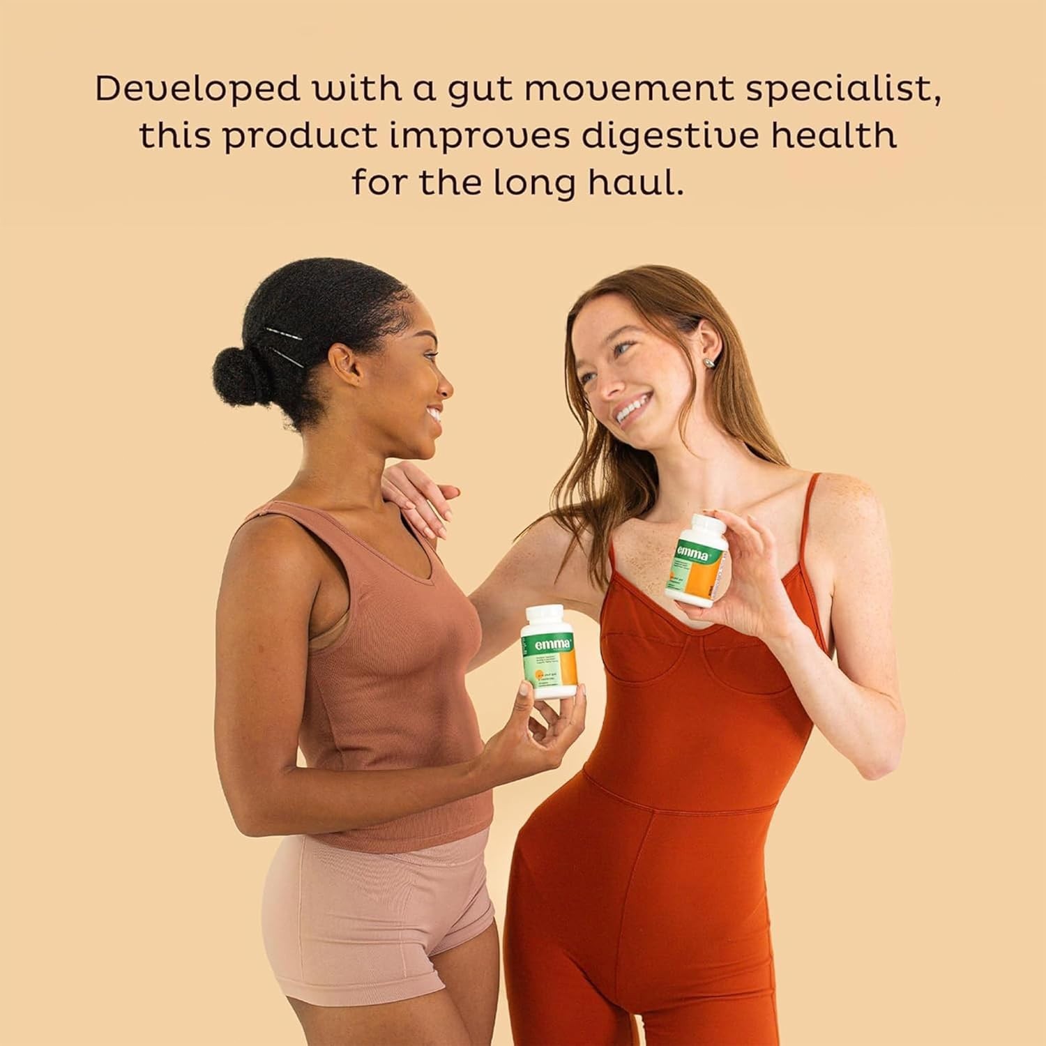 Emma Gut Health Doctors Endorsed Supplement 60 Capsules -Relief from Gas