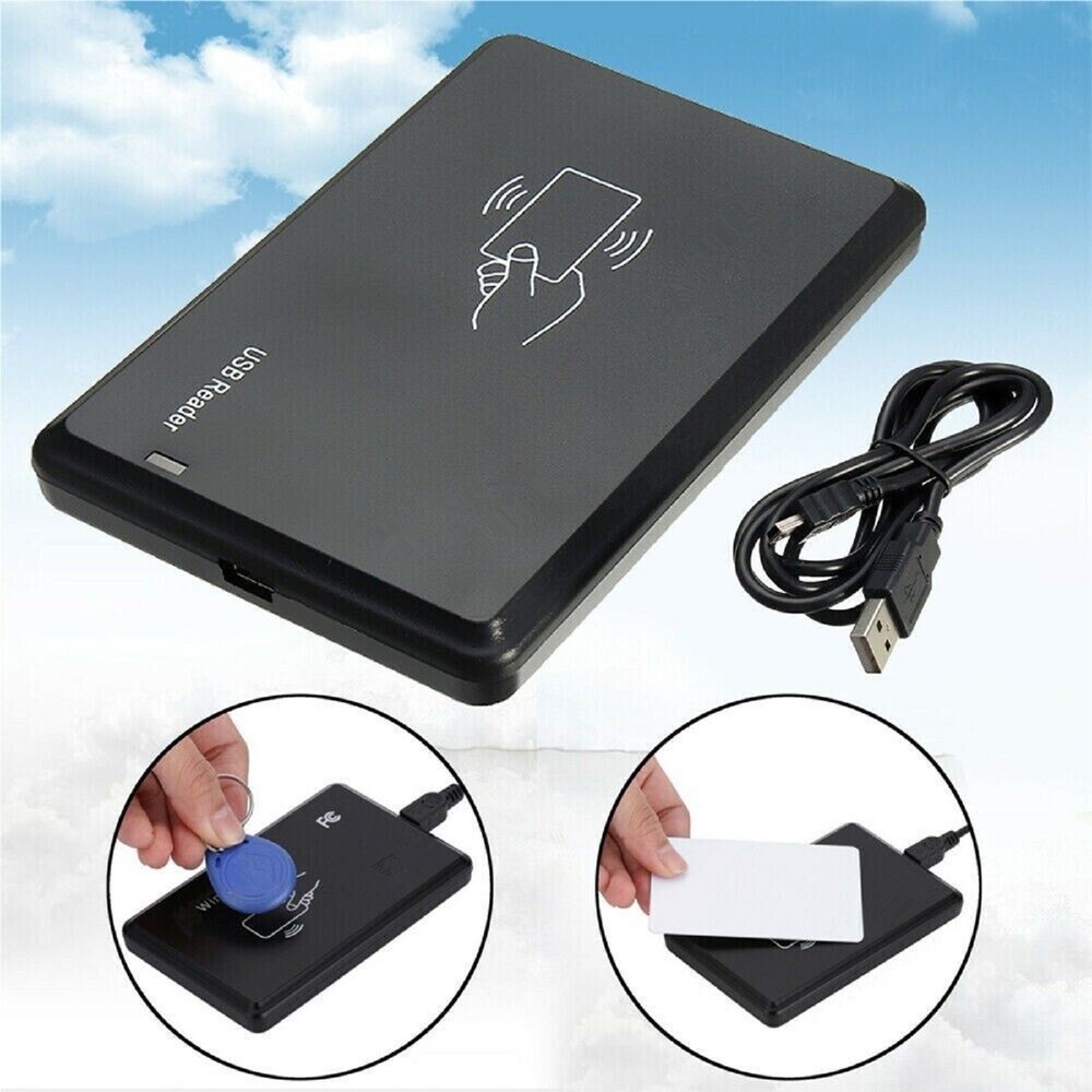 USB Card Reader 125kHz RFID Contactless Proximity Sensor Smart Card Reader b